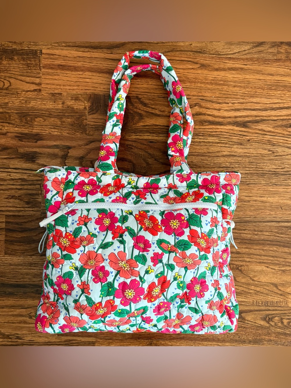 Vera Bradley Disney Mickey Hawaii Aulani large blue tote vacation beach bag, NWT - Picture 4 of 7